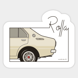 Corolla KE-30 Sticker